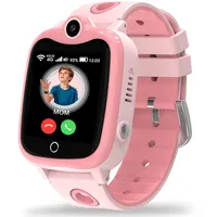 Smartwatch Kinder mit GPS und Telefon, 4G Kinderuhr mit Videoanruf, SOS, Voice Chat, Schulmodus, Spiel, Wecker, Schrittzähler, IP68 Wasserdicht Kinder Smartwatch Geschenk für Mädchen und Jungen