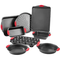 Vevor Backformen-Set 8-teilig antihaftbeschichtete Kochgeschirrplatten und -bleche aus Karbonstahl,