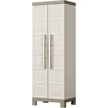 KETER Excellence Kunststoffschrank 65 x 45 x 182 cm Beige/Taupe