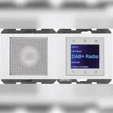 Berker Radio Touch mit Lautsprecher DAB+ Bluetooth K.x polarweiss glänzend 30807009