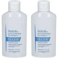 DUCRAY KELUAL DS Shampooing traitant États Pelliculaires Sévères 2x100 ml