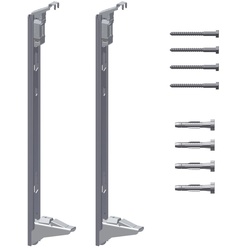 Kermi Wandschienen-Set für Plan/Line-Flachheizkörper Bauhöhe 205 Typ 33 ZB02970018