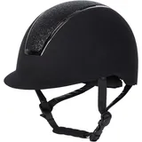 Harry's Horse Reithelm Regal Velvet Sparkle 55-57 cm Schwarz
