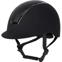 Harry's Horse Reithelm Regal Velvet Sparkle 55-57 cm Schwarz