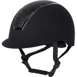 Harry's Horse Reithelm Regal Velvet Sparkle 55-57 cm Schwarz