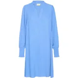 Kaffe Kleid Blusenkleid Blau 44