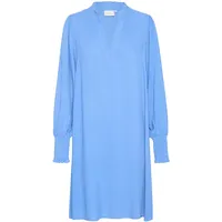 Kaffe Kleid Blusenkleid Blau 44