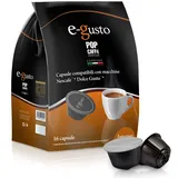 160 Kapseln Pop Caffe E-gusto Mischung 1 intensiver Kompatibel Nescafe Dolce Gusto