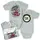 LOGOSHIRT Body "Harry Potter - Hogwarts Express", Jungen, Gr. 50, EURO-Größen, grau (grau, meliert), 100% Baumwolle, bedruckt, kurz, Bodys Body, mit lizenziertem Print