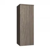 Burgbad Yumo Halbhoherschrank, Anschlag links, eine Tür, Breite: 352mm, Griff G0179, UHDF035LF3193G0179, Farbe: Weiß Hochglanz Acryl / Weiß Hochglanz Melamin