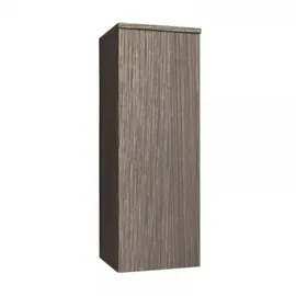 Burgbad Yumo Halbhoherschrank, Anschlag links, eine Tür, Breite: 352mm, Griff G0179, UHDF035LF3193G0179, Farbe: Weiß Hochglanz Acryl / Weiß Hochglanz Melamin