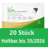 20 x Hotgen Corona Schnelltest Antigen Selbsttest Laientest Covid Test BfArM