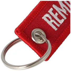 AccuCell Anhänger mit Schriftzug Remove before flight ca. 13 x 2,8 cm