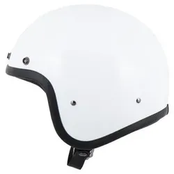 DMD Retro Jet-Helm weiß, S