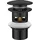 IBERGRIF M20502B Ablaufgarnitur Schwarz