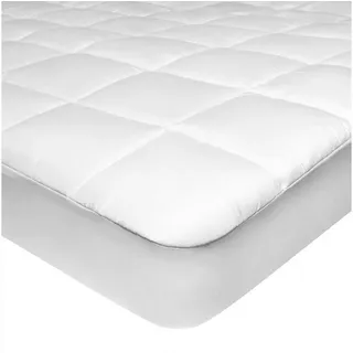Feluna Mikrofaser Matratzenschoner 140 x 200 cm weiß