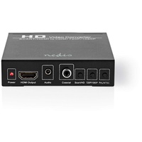 Nedis HDMI Converter SCART Buchse - HDMI Ausgang - 1x 3.5 mm Audio Out - 1x Digital Audio 1-Weg - 1080p - 1.65 Gbps - Aluminium - Anthrazit