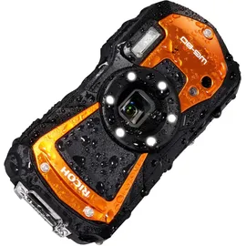 Ricoh WG-80 Orange inkl. Zubehör