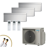 DAIKIN Stylish Klimaanlage | 3x CTXA15CS  | 3x 1,5 kW |  3x 7m Leitung