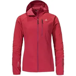 SCHÖFFEL Damen Funktionsjacke Hybrid Jk Style, merlot, 44