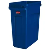 Rubbermaid Slim Jim Kunststoff Pedal vorne 60 l blue