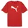 Puma teamRISE Logo Baumwolltrikot Herren 01 red/white XL