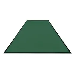 Schmutzfangmatte Colorstar, lichtgrün, waschbar, glatter Rücken 7460150250150-C66 , Maße (B x T): 150 x 250 cm
