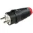 PCE 0512-sr Schutzkontaktstecker Vollgummi, Thermoplast 250V Schwarz, Rot IP54