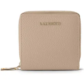 lazarotti Bologna Leather Geldbörse Damen beige