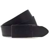 Mustang Herrengürtel Leder 3,5 cm schwarz 110