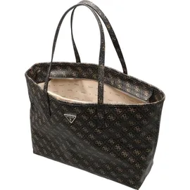 GUESS Shopper Power Play II Large Tech Tote Brown Logo