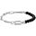 Thomas Sabo Herrenarmband mit schwarzen Onyx-Beads und Kettengliedern aus geschwärztem 925er Sterlingsilber A2088-507-11-L19V Größe 19 cm