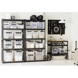 SmartStore Aufbewahrungsbox Classic 30 x 40 x 32 cm 16-tlg. transparent