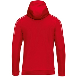 Jako Classico Kapuzenjacke rot 34