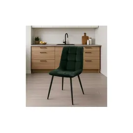 CLP 4er Set Esszimmerstühle Antibes grün