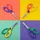 Kores® Kinderschere Birdy farbsortiert 12,5 cm