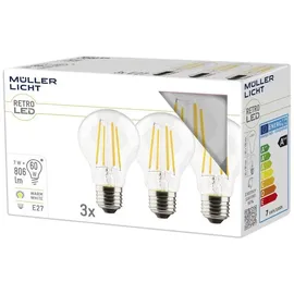 Müller-Licht Retro Birne 400462 7W E27 warmweiß 1 St.