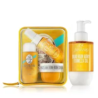 Sol de Janeiro Körperöl Sol de Janeiro Bum Bum Body Oil und Jet Set Pflege Duo, Pflege Duo mit Körperöl und Reise Pflegeset im Bum Bum Duft orange
