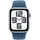 Apple Watch SE 2024 GPS 40 mm Aluminiumgehäuse Silber, Sportarmband Denim M/L