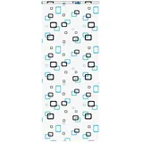 vidaXL Duschrollo mit Kassette 100x240 cm Stoffbreite 96 cm