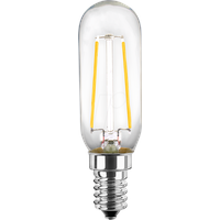 HWH LED Röhrenlampe T25, 2,5W, E14, 250lm, 2700K, Glas