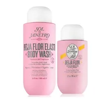 Sol de Janeiro Körperpflegemittel Sol de Janeiro Beija Flor Body Wash Reise und Fullsize Pflege Duo, Praktisches Body Wash Duo für Zuhause und Reise weiß