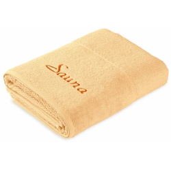 frottana Saunatuch Pearl mais Hellbraun 