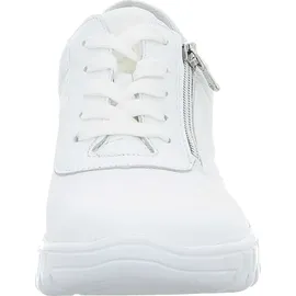 WALDLÄUFER Schnürschuh bequem in weiss Weiss, Gr.: 37