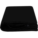 POKAR Bezüge für Palettenkissen Wasserabweisend Palettenauflagen Palettenmöbel Palettensofa, Deko-Kissen 40x40, Schwarz
