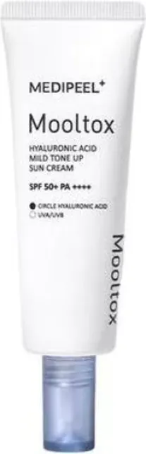 Medi-Peel Hyaluronsäure Aqua Mooltox Milde Tone-Up Sonnencreme LSF 50+ 50 ml