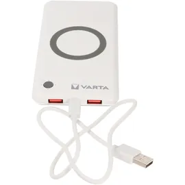 Varta Wireless Power Bank 10000 mAh weiß