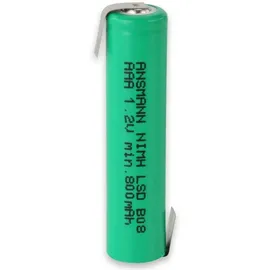Ansmann Akku Micro AAA 800 mAh Grün 2311-3003