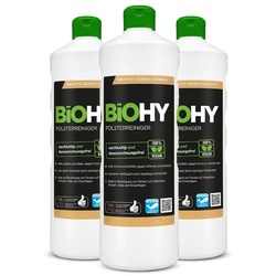 BiOHY Polsterreiniger 3er Pack (3 x 1 Liter Flasche) Polsterreiniger (3-St)