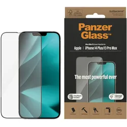 PanzerGlass iPhone 14 Plus/13 Pro Max AB w. Applicator transparent, 3D-Touch fähig